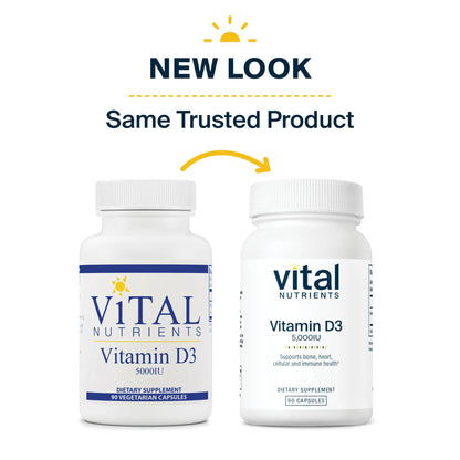 Vitamin D3 5000IU(Vital Nutrition) - HAPIVERI
