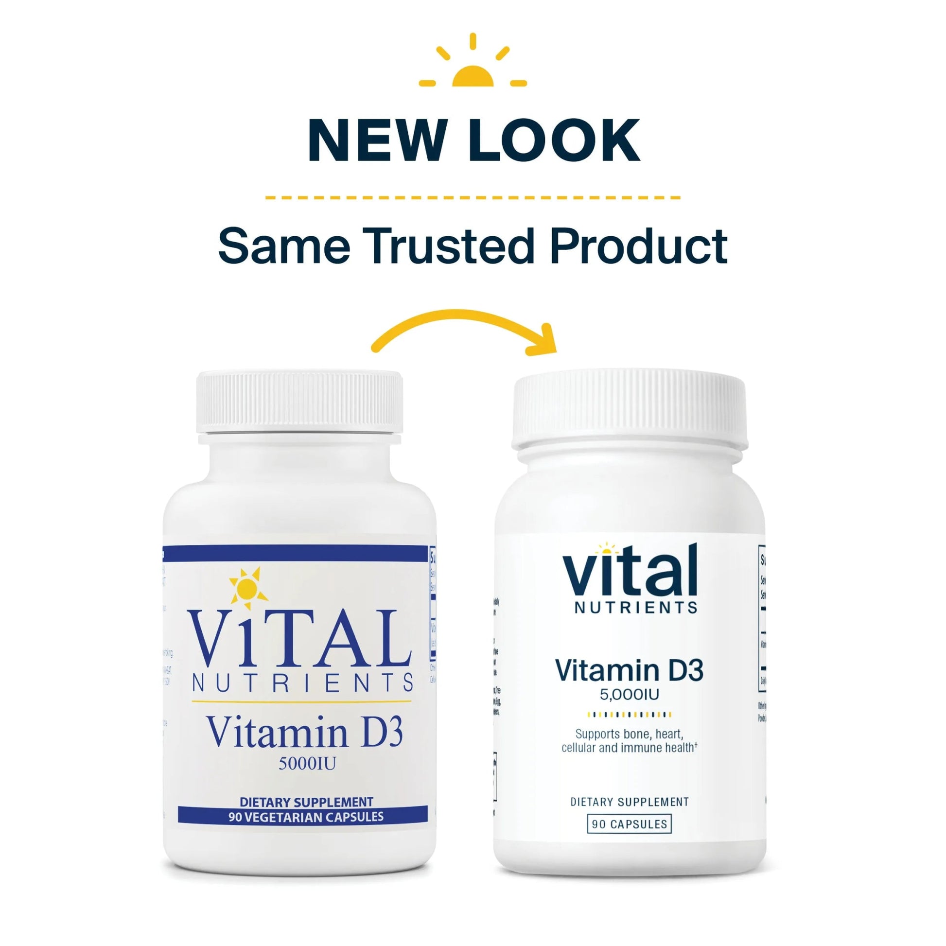 Vitamin D3 5000IU(Vital Nutrition) - HAPIVERI
