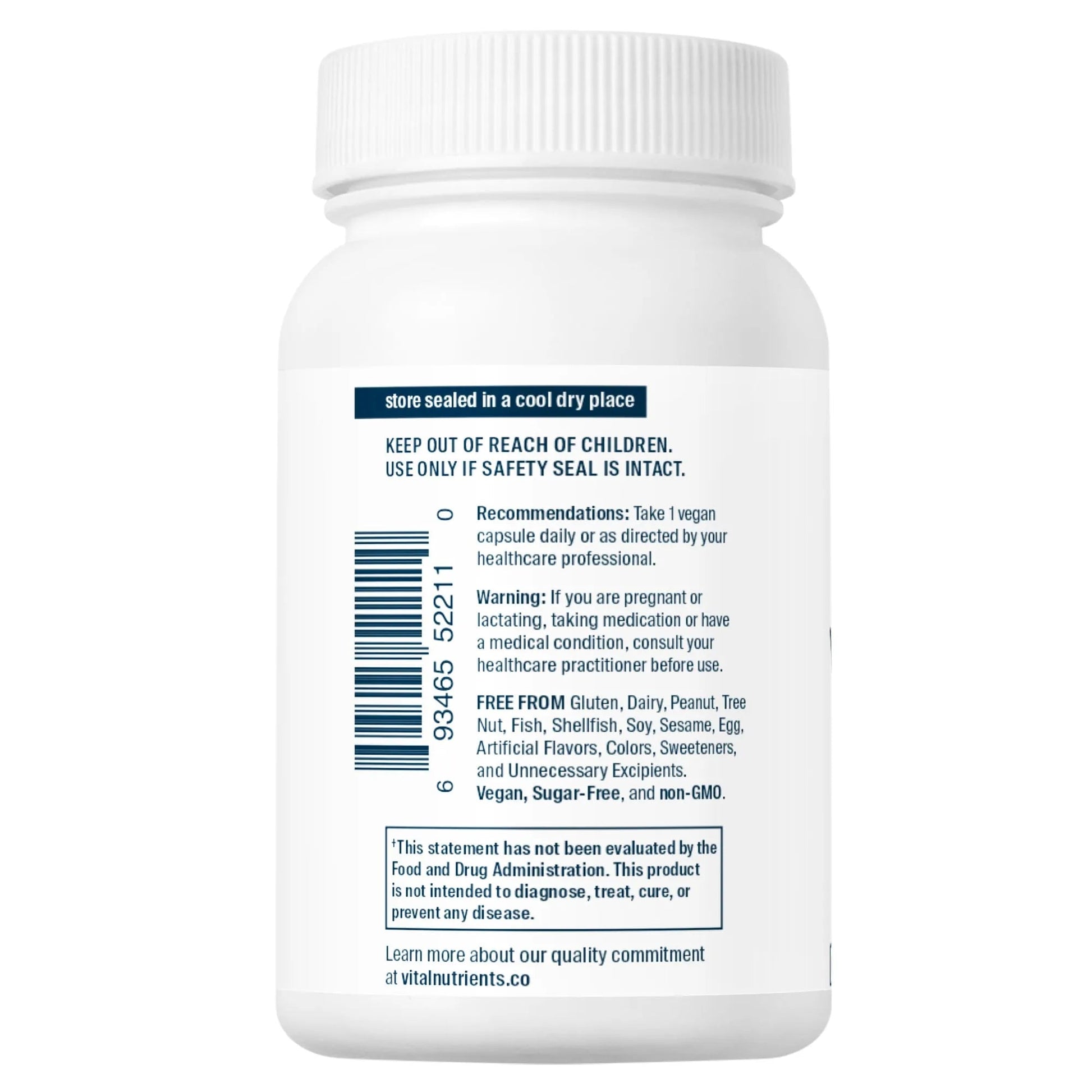 Zinc (citrate) 30mg(Vital Nutrition) - HAPIVERI